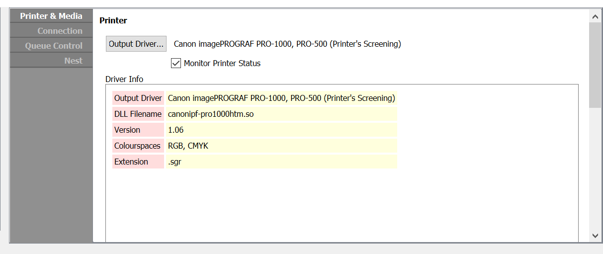 CanonPROsetup PrinterMedia