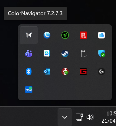 EizoMonitorInstall ColorNav systemtray windows
