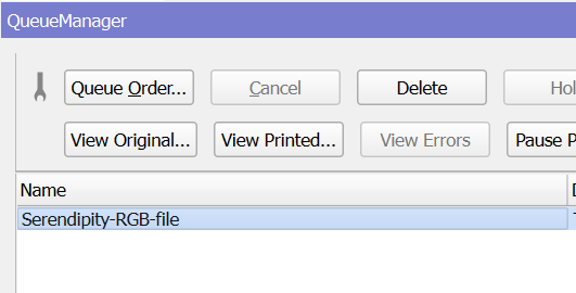 PrintProof ViewPrinted button