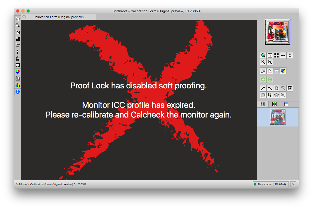 ProofLock Expired Calcheck