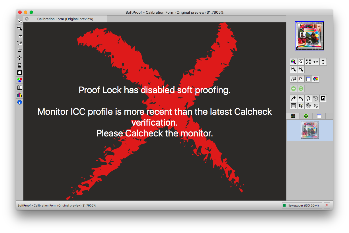 ProofLock ICC newer than Calcheck
