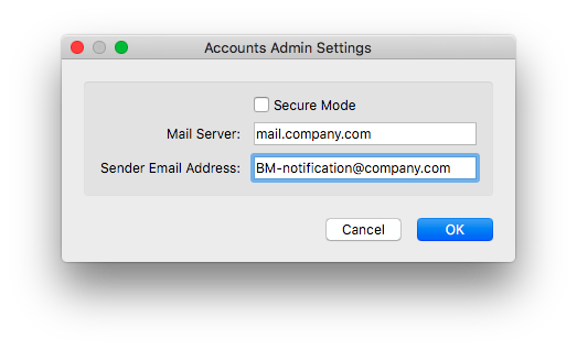 EmailNotification SMTPSenderEmail