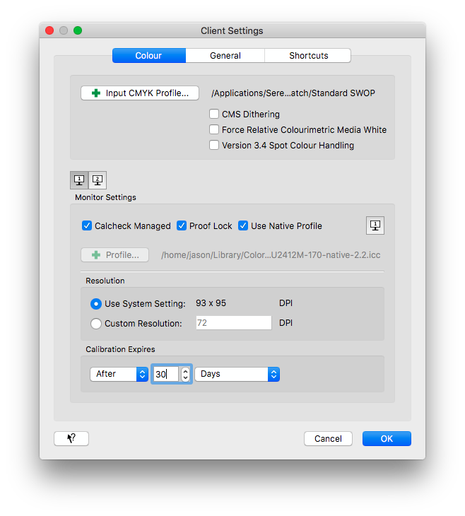 ProofLock enable