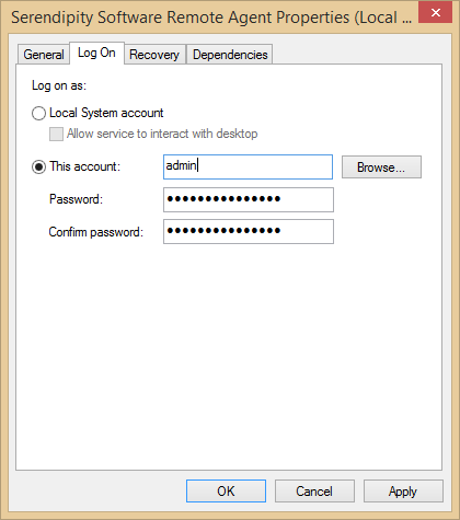AgentAdminStart Admin LogOn