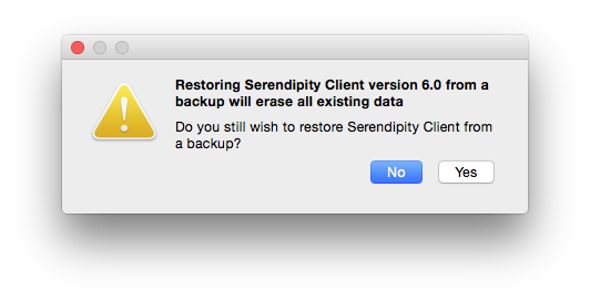 ClientRestore EraseData