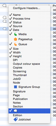 Comment ColumnHeader