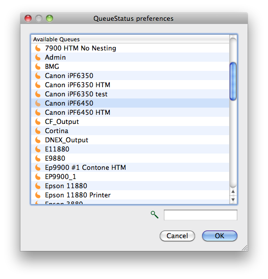 LoadOutputFailed change queue list