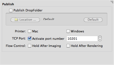 Pagesetup Port