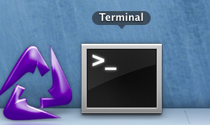 Repair Open Terminal From Dock