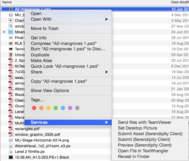 Submit MacOSX Submit