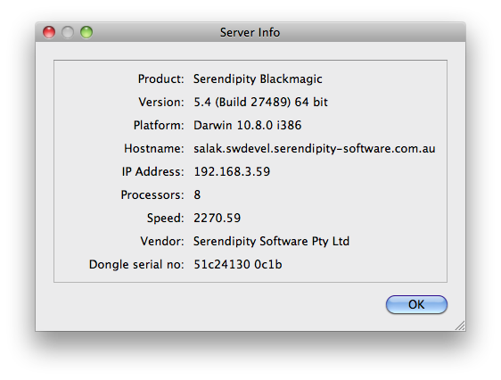 Find dongle client