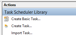 Service create task