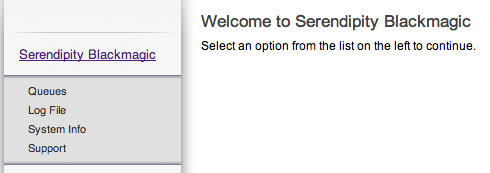 Webserver frontpage new