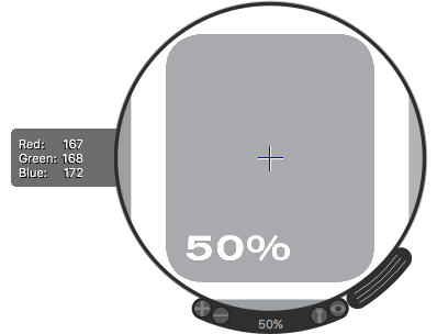 50% Black patch. RGB output. Retain Pure Black - All.