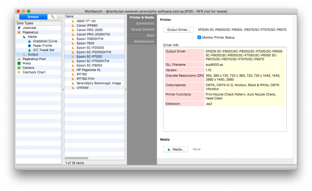 Output assigning a Media Serendipity Software Knowledge Base