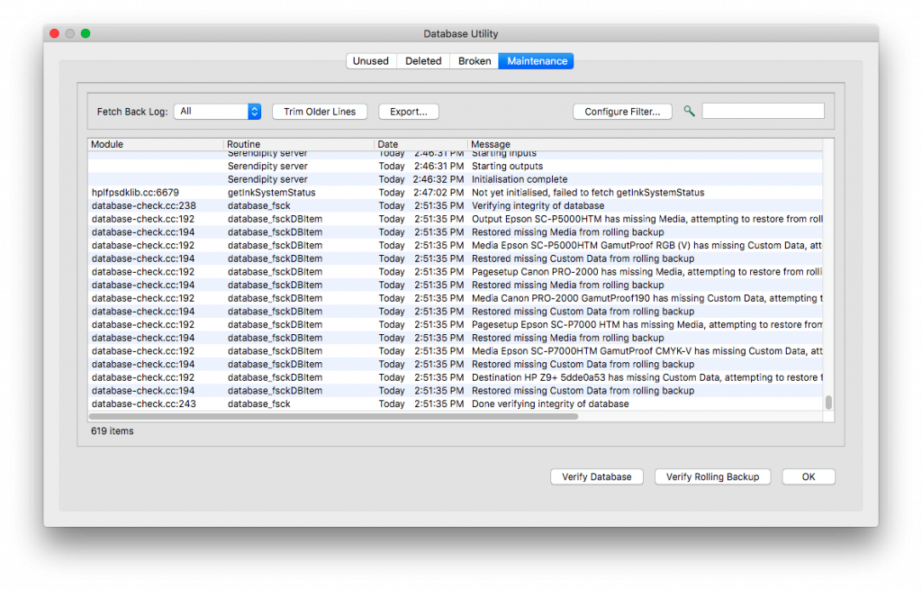 Workbench database utility serendipity software knowledge base
